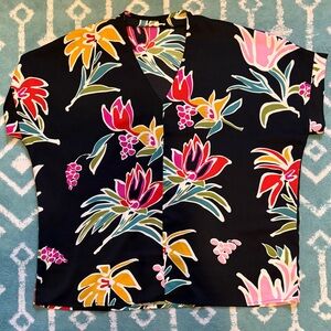 JODIFL Vibrant Floral Women’s Shirt